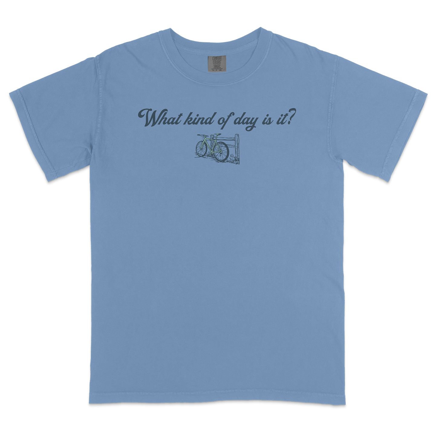 'It's a Beautiful Day' Tee (Blue Jean)